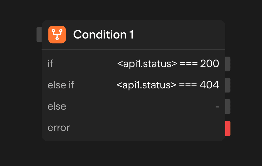 Condition Block